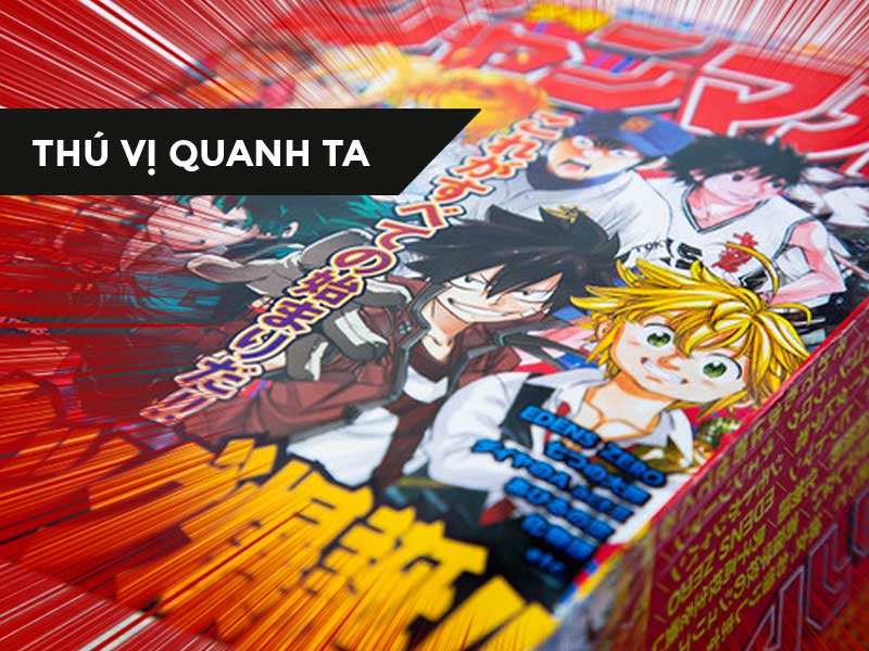 【Thú Vị Quanh Ta】Khám phá tạp chí truyện tranh size "khủng" do SHUEISHA và KODANSHA hợp tác phát hành!